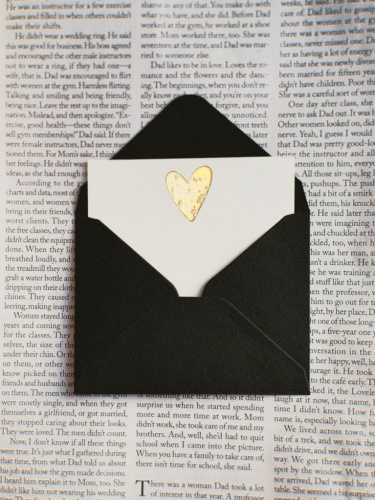 Набор для письма ISKVSSNO Love (сердце) B7