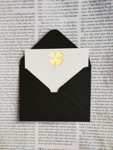 Набор для письма ISKVSSNO Lucky clover (клевер четырехлистный) B7