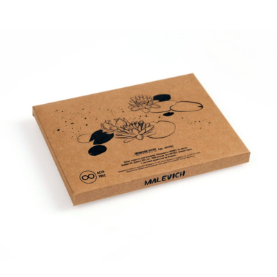 Набор открыток Малевичъ "Monet" Fin, А6 20 л 300 г, 100% хлопок