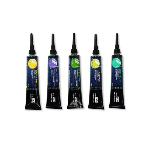 Контур по ткани ТАИР металлик