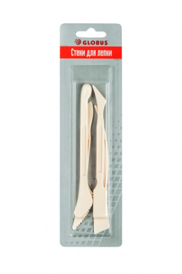 Набор стеков для лепки Глобус 4 шт, в блистере