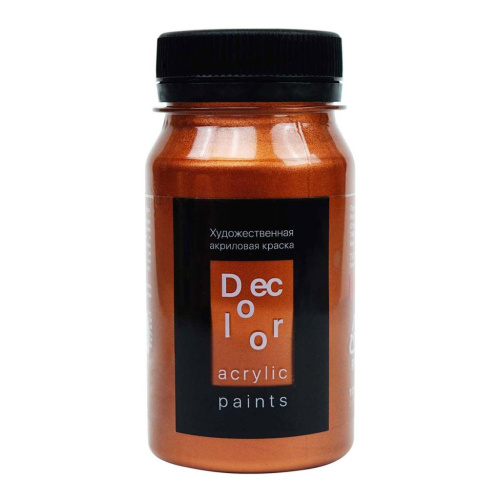 Акрил ТАИР "Деколор" 100 мл, Медь