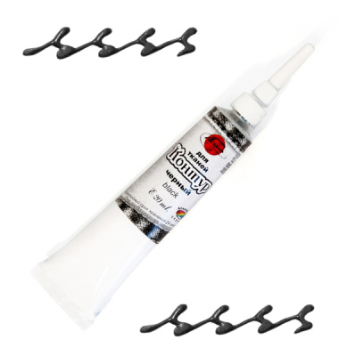 Контур по ткани ТАИР 20 мл черный