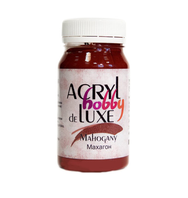 Акрил "Hobby Delux" 100 мл Махагон