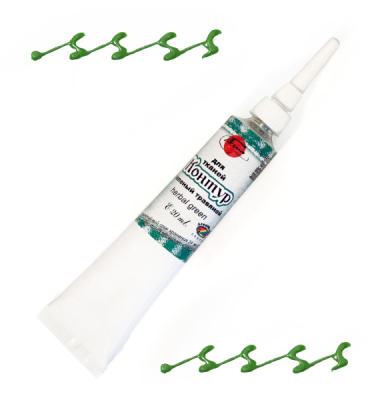 Контур по ткани ТАИР 20 мл зеленый травянной