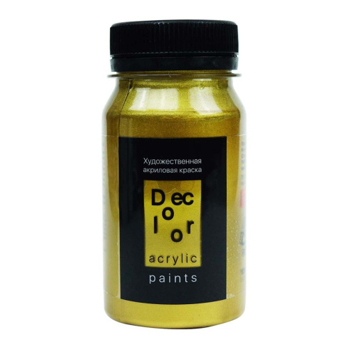 Акрил ТАИР "Деколор" 100 мл, Золото Антик