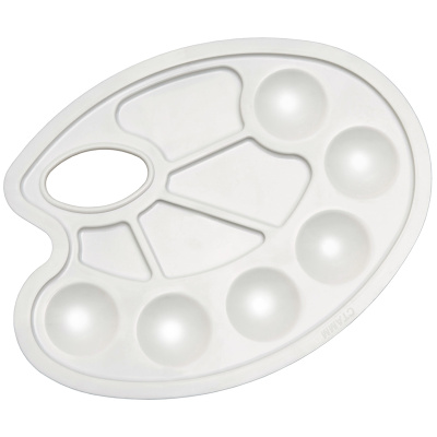 Палитра пластиковая Гамма, 6 ячеек