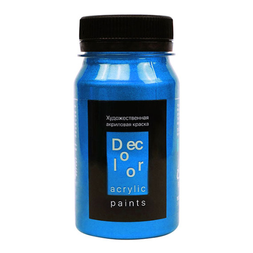 Акрил ТАИР "Деколор" 100 мл, Голубой