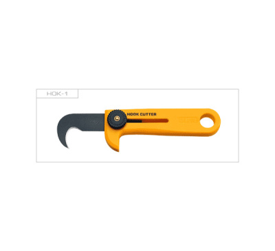 Нож OLFA с крюковидным лезвием с винтовым зажимом