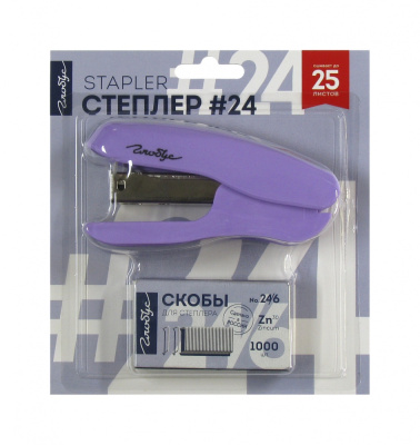 Набор №24/6 Глобус степлер и скобы, большой