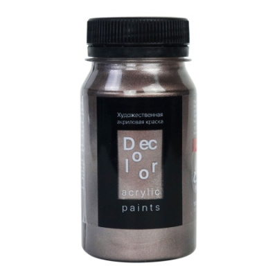 Акрил "Деколор" 100 мл, Медное серебро