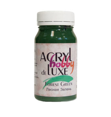 Акрил "Hobby Delux" 100 мл Лесная зелень