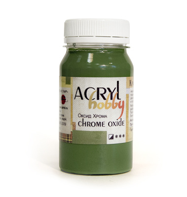 Акрил "Хобби" 100 мл Оксид хрома