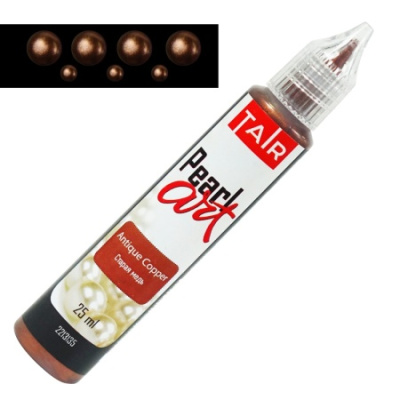 Краска для создания жемчужин Таир "Pearl Art" 25 мл Старая Медь