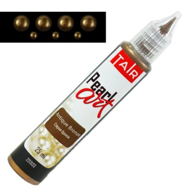 Краска для создания жемчужин Таир "Pearl Art" 25 мл Старая Бронза