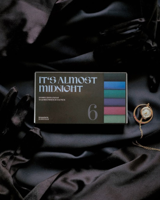 Набор пастели сухой nuance., It’s Almost Midnight, 6 шт (темные тона)