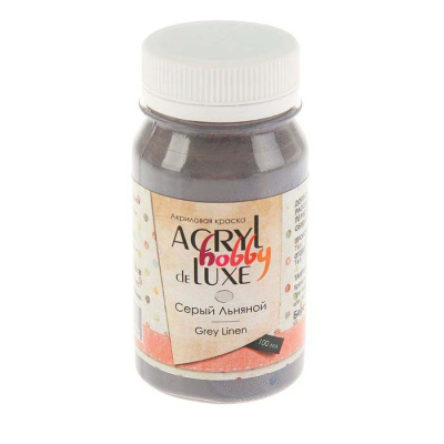 Акрил "Hobby Delux" 100 мл Серый льняной