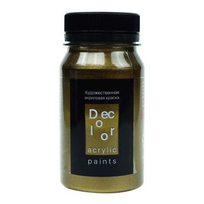 Акрил ТАИР "Деколор" 100 мл, Бронза Антик
