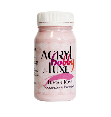 Акрил "Hobby Delux" 100 мл Тосканский розовый