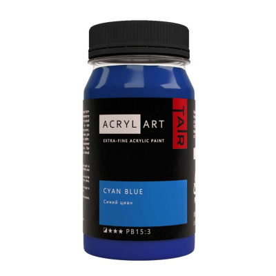 Акрил АРТ 100 мл Синий циан