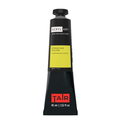 Акрил Таир "Акрил Арт" 45 мл Стронциановая желтая
