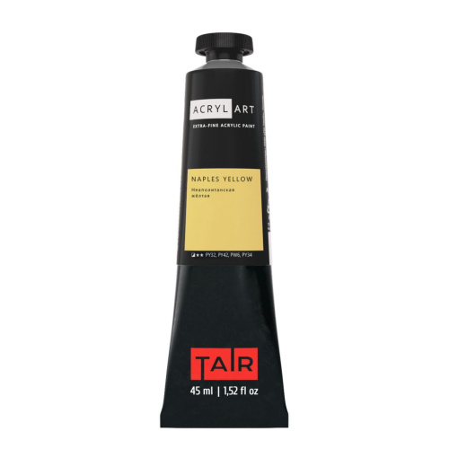 Акрил Таир "Акрил Арт" 45 мл Неаполитанская желтая