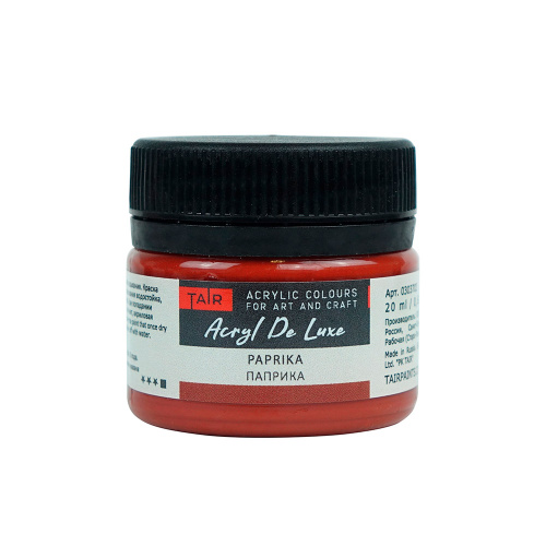 Акрил Таир "Акрил-Хобби Де Люкс" 20 мл, Паприка