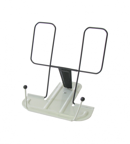 Подставка для книг Globus, металлическая, серая