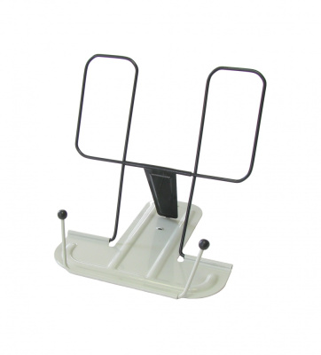 Подставка для книг Globus, металлическая, серая