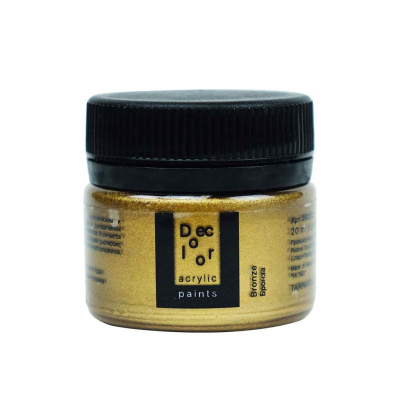 Акрил ТАИР "Деколор" 20 мл, Бронза