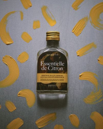 Эфирное масло лимона nuance. для масляной живописи, 100 мл.