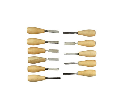 Набор для резьбы по дереву стамески Stayer "Mini" 11 шт