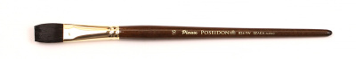 Кисть белка микс №16 плоская Pinax "Poseidon 824 FW" короткая ручка