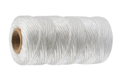 Шпагат ЗУБР многоцелевой полипропиленовый, белый, d=1,8 мм, 60 м, 50 кгс, 1,2 ктекс