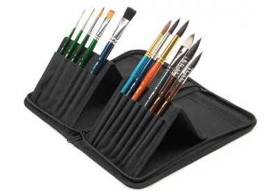 Пенал для кистей на короткой ручке, 14 отделений