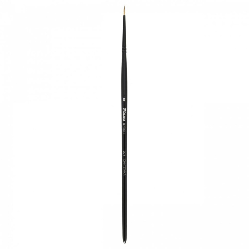 Кисть синтетика №0 круглая Pinax "HI-TECH 221" короткая ручка