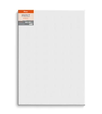 Холст на подрамнике Pinax 60х90 см 380 г 100% хлопок, мелкое зерно, акриловый грунт 3 слоя