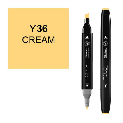 Маркер спиртовой Touch Twin цв. Y36 кремовый