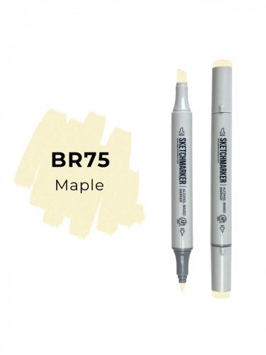 Маркер двухсторонний на спиртовой основе Sketchmarker Цвет Клён