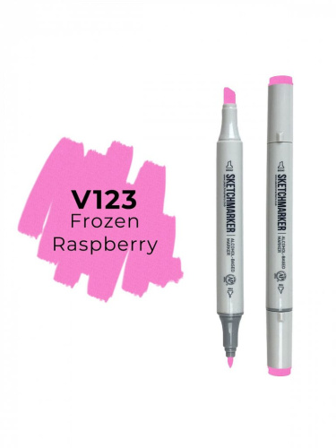 Маркер двухсторонний на спиртовой основе Sketchmarker Цвет Замороженная малина