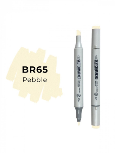 Маркер двухсторонний на спиртовой основе Sketchmarker Цвет Коричневая галька