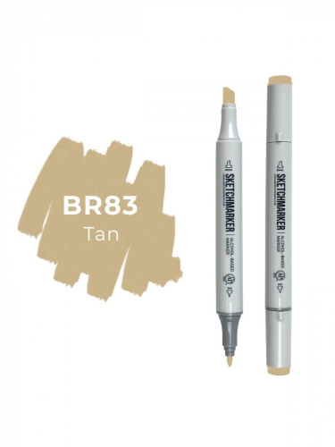 Маркер двухсторонний на спиртовой основе Sketchmarker Цвет Смуглый