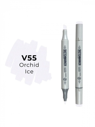 Маркер двухсторонний на спиртовой основе Sketchmarker Цвет Фиолетовый лед