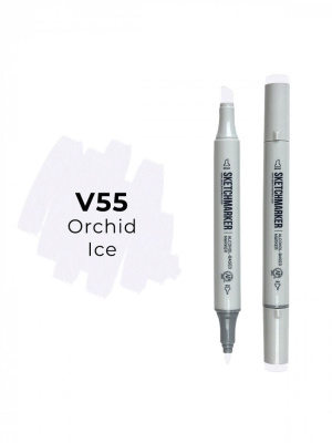 Маркер двухсторонний на спиртовой основе Sketchmarker Цвет Фиолетовый лед