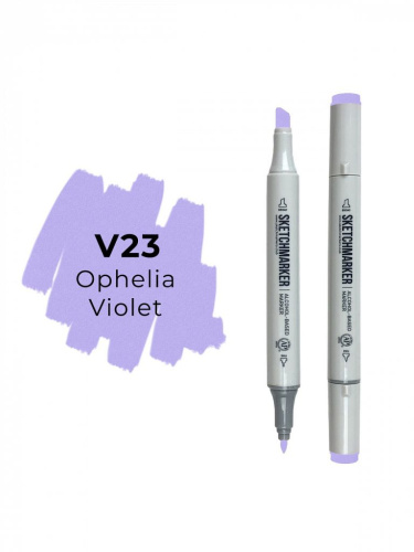 Маркер двухсторонний на спиртовой основе Sketchmarker Цвет Ophelia Violet