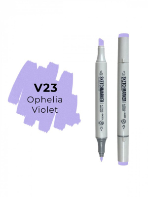 Маркер двухсторонний на спиртовой основе Sketchmarker Цвет Ophelia Violet