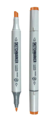 Маркер двухсторонний на спиртовой основе Sketchmarker Цвет Коричневая глина
