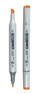 Маркер двухсторонний на спиртовой основе Sketchmarker Цвет Коричневая глина