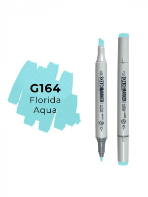 Маркер двухсторонний на спиртовой основе Sketchmarker Цвет Флоридская вода