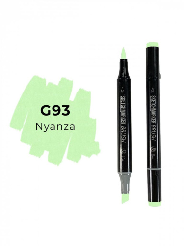 Маркер двухсторонний на спиртовой основе Sketchmarker Brush Цвет Ньянза